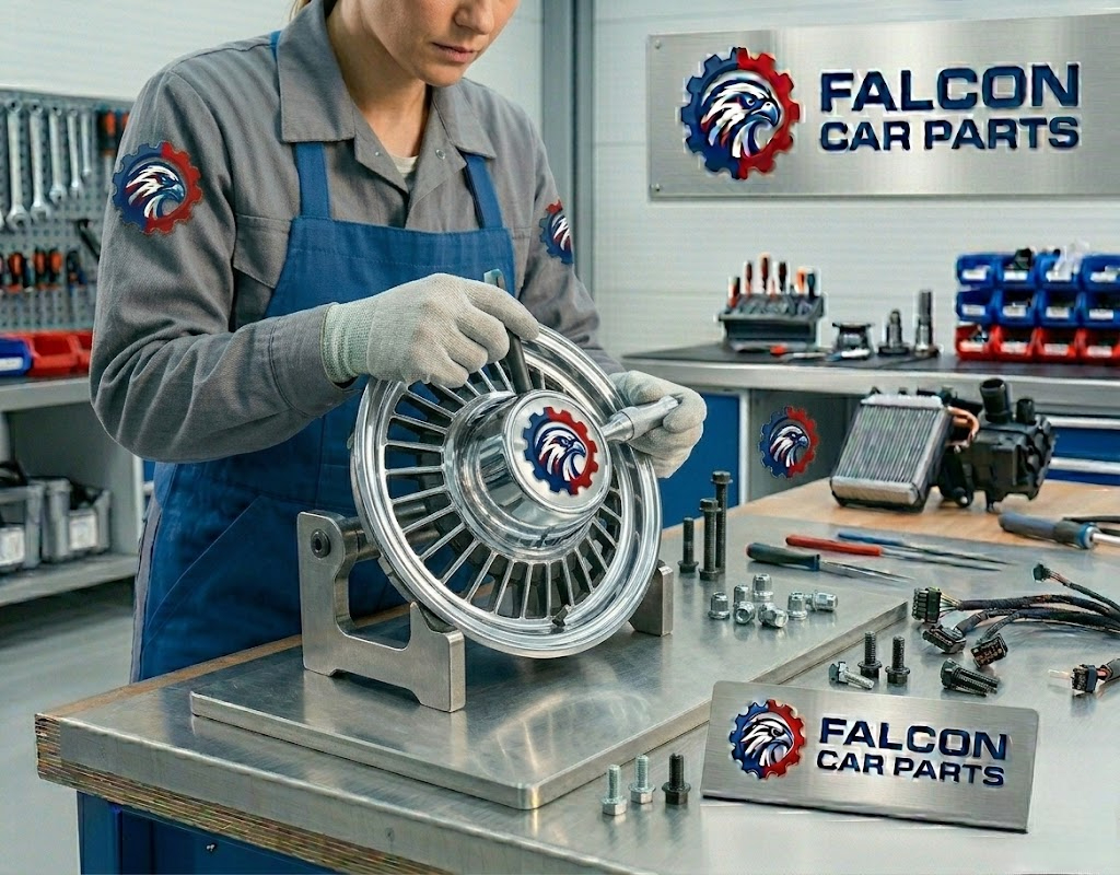 Cleaned and inspected used OEM hubcap ready for installation