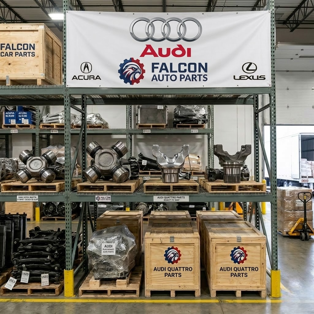 High quality used Audi car parts inventory