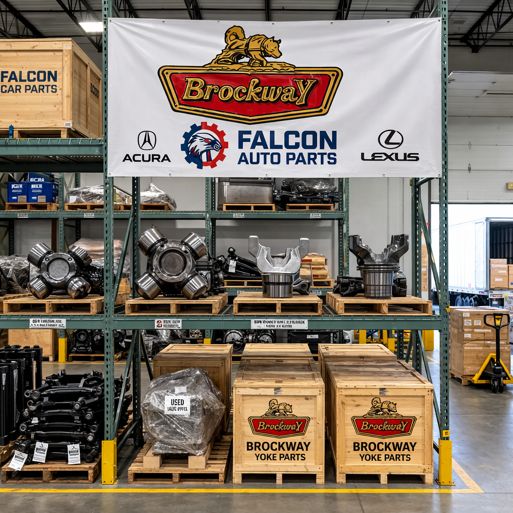 High quality used Brockway truck parts inventory