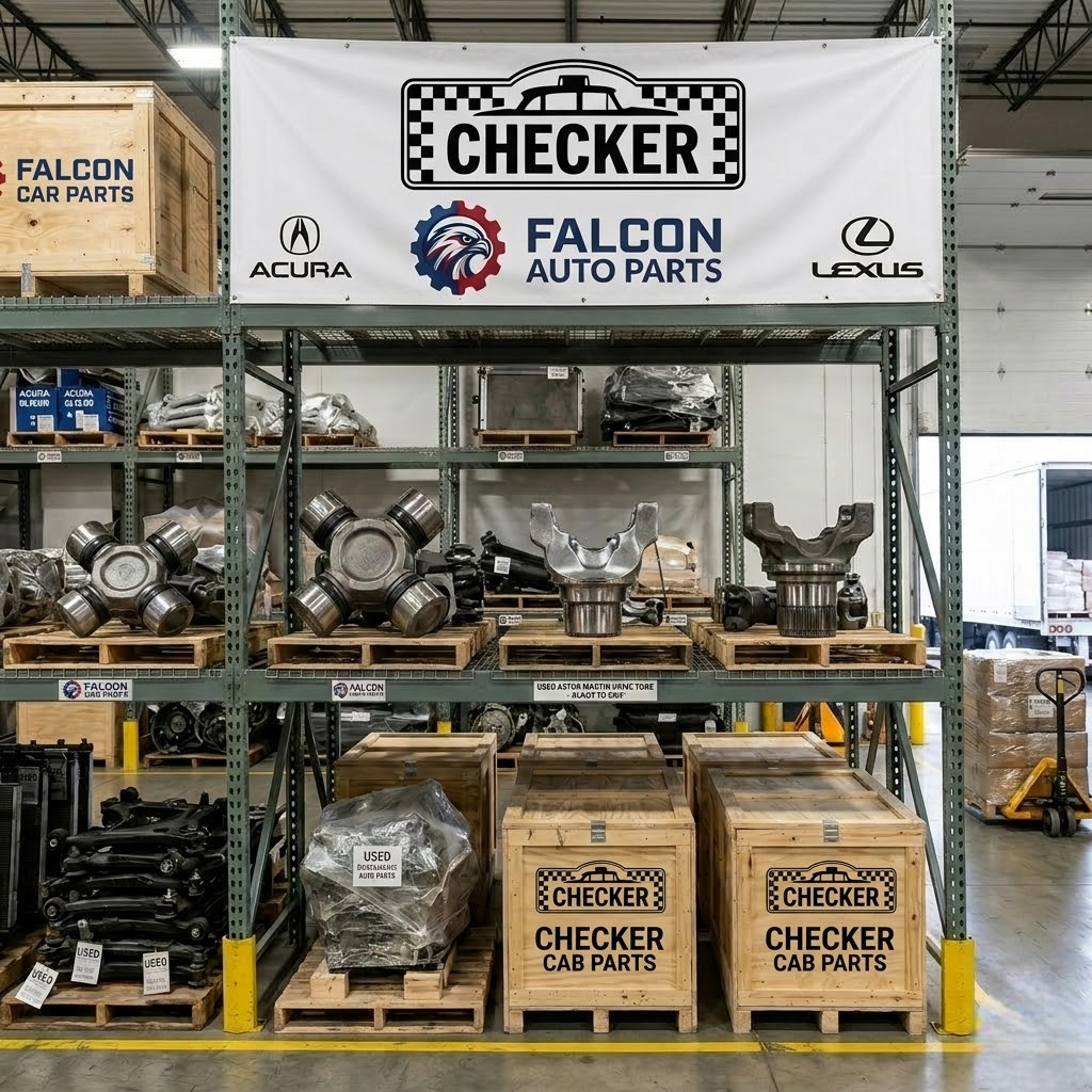 High quality used Checker car parts inventory