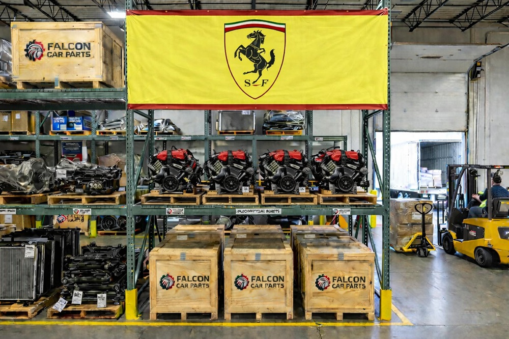 High quality used Ferrari auto parts inventory