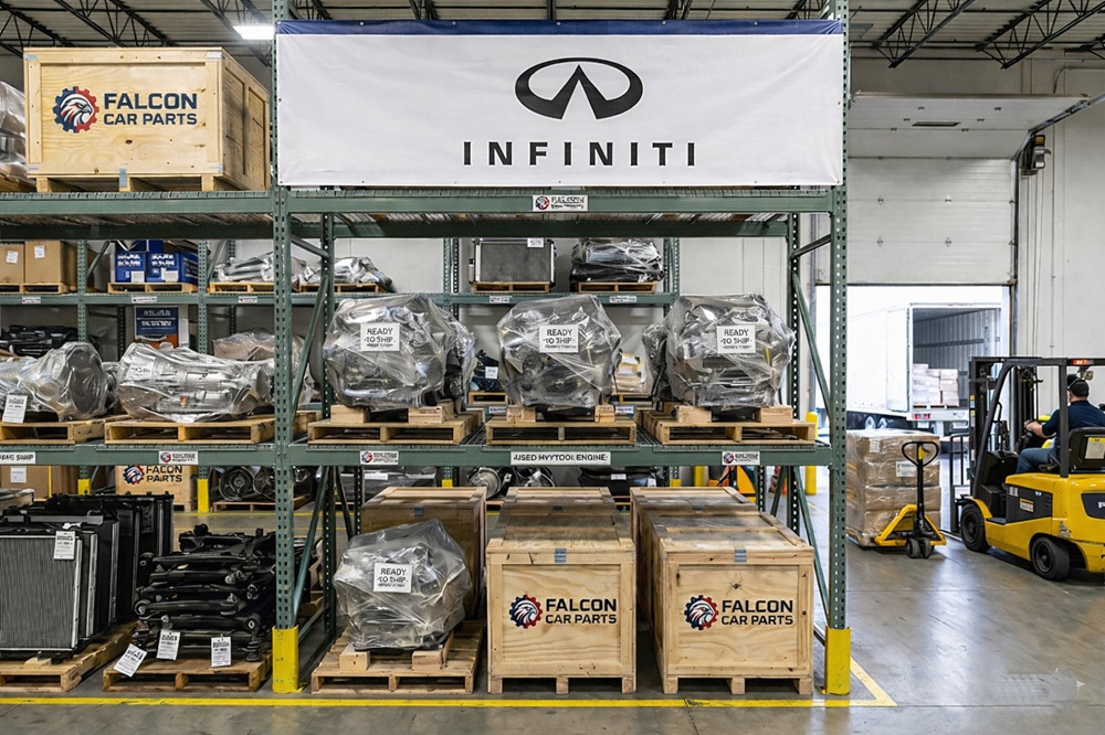 High quality used Infiniti car parts inventory