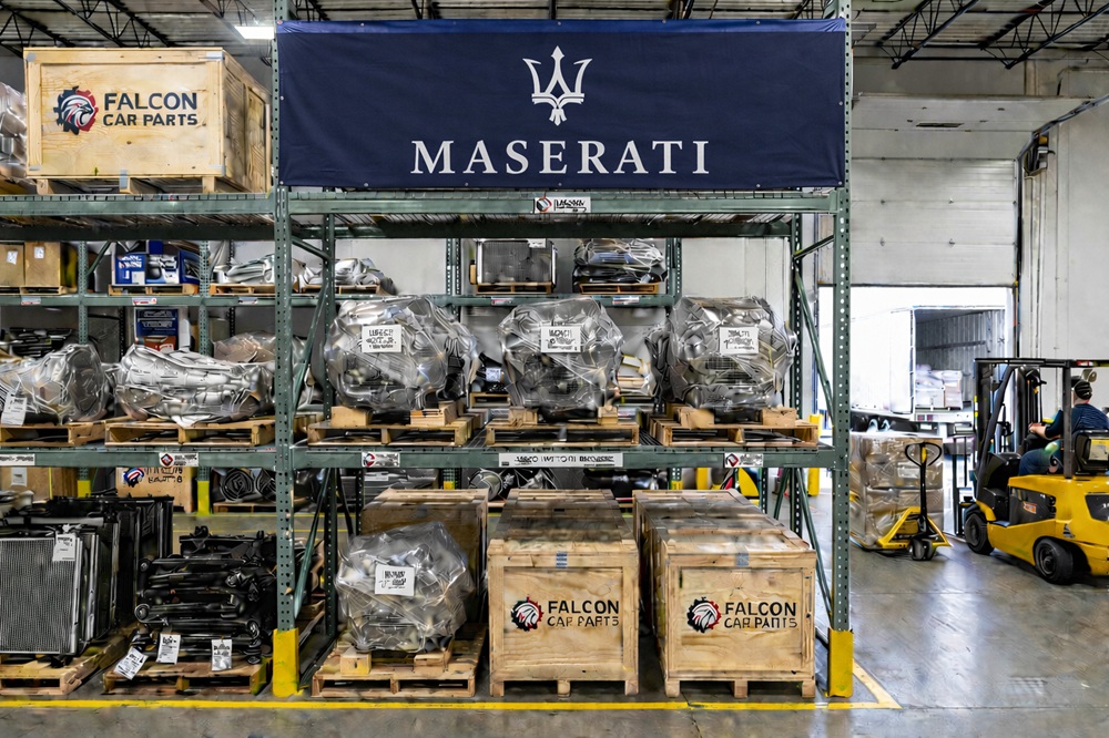 High quality used Maserati car parts inventory