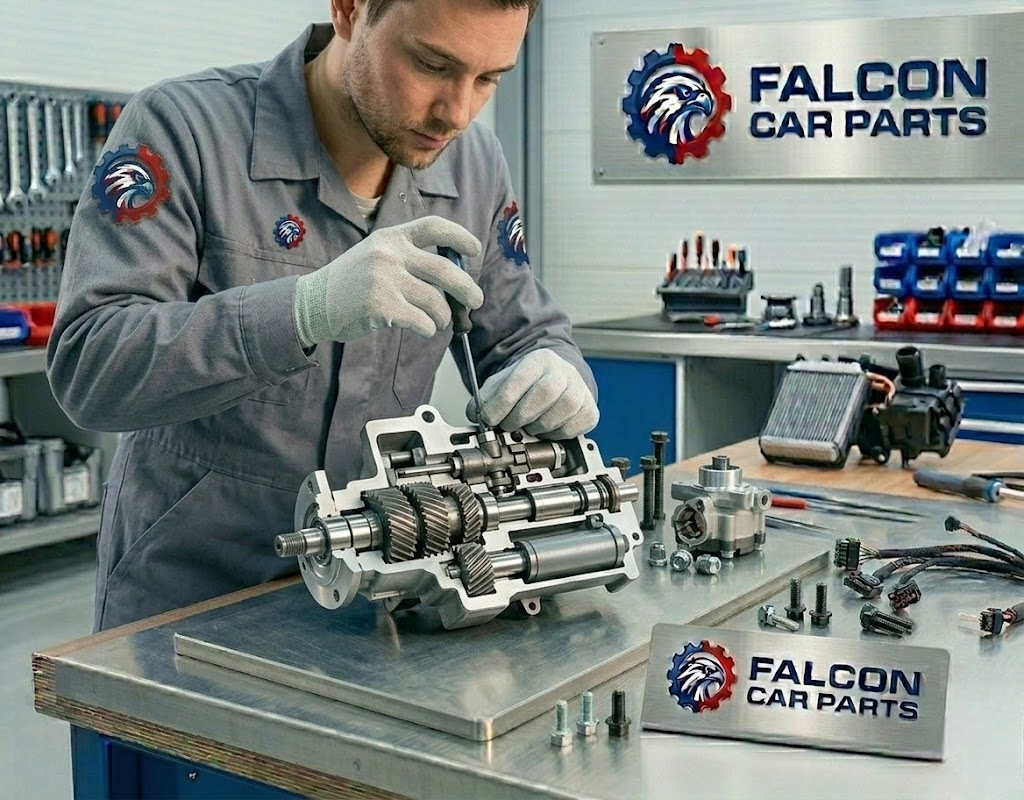 Quality inspection of a used OEM power steering rack and pinion