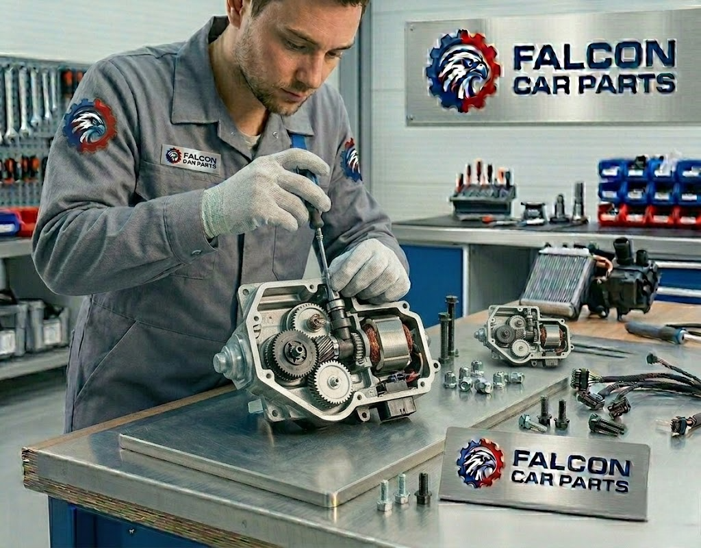 Technical inspection of a used OEM quarter window vent motor