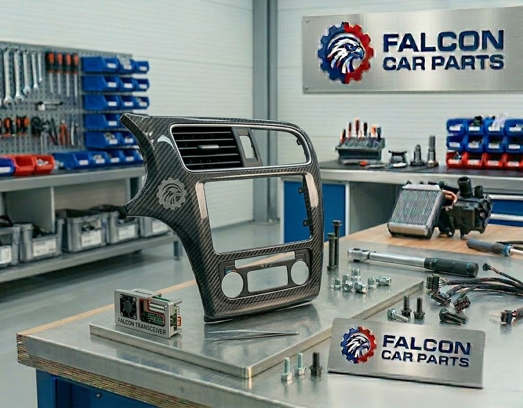 Technical inspection of a used OEM radio bezel dashboard trim