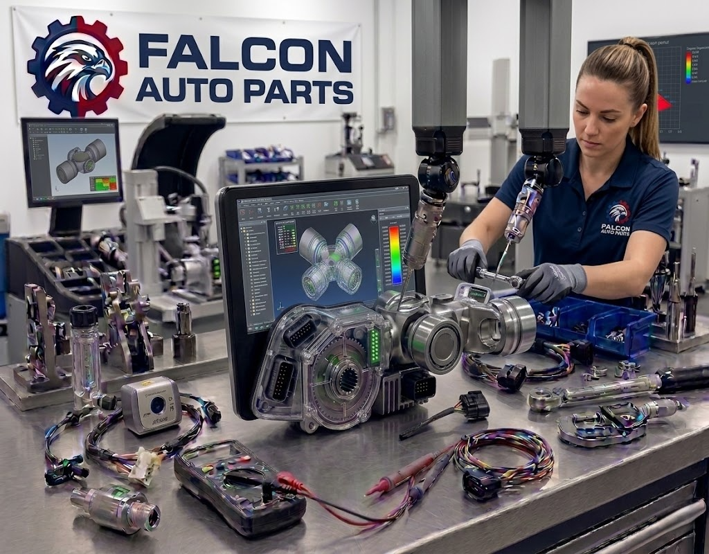 Technical inspection of an automotive vacuum pump